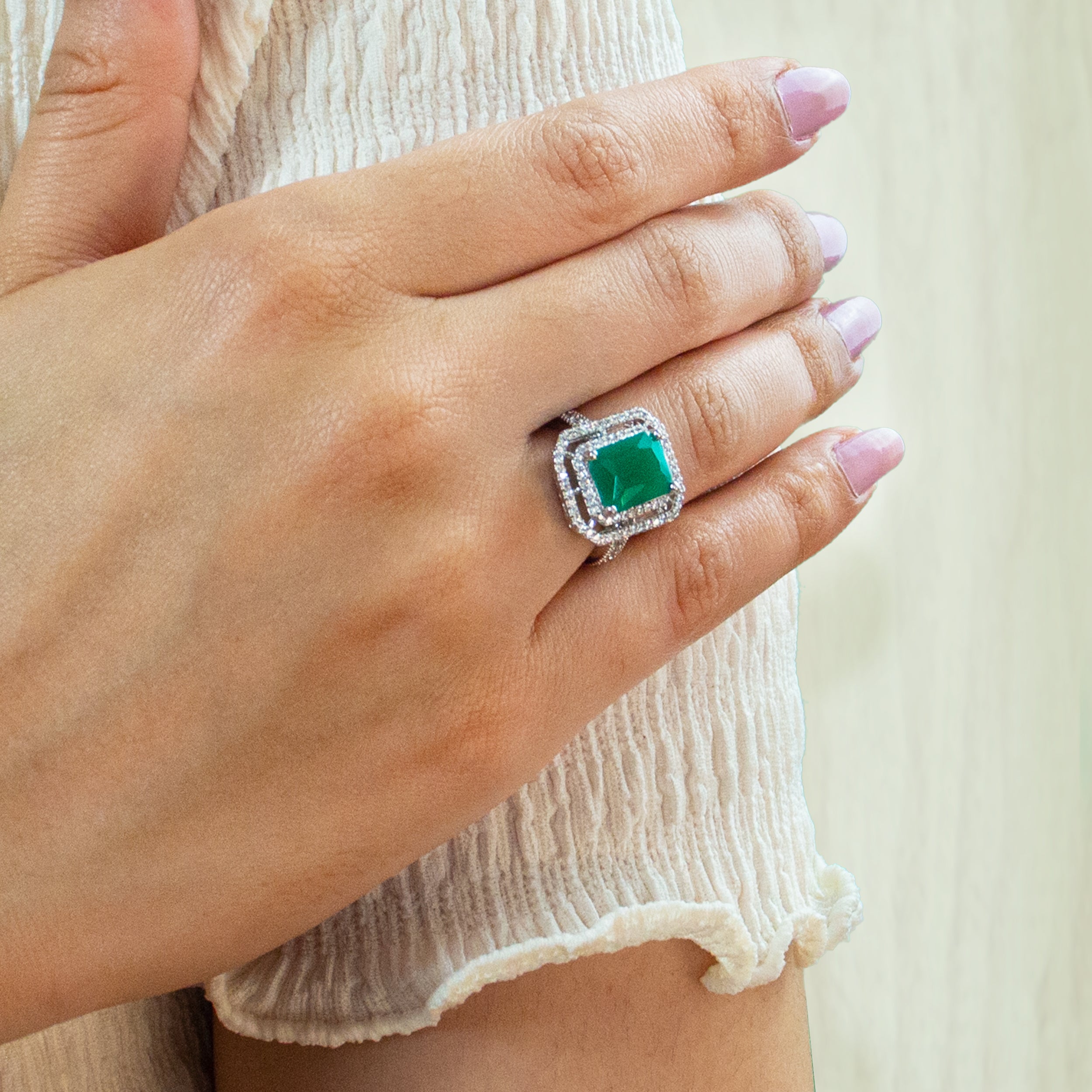Emerald Ring Lovedovez